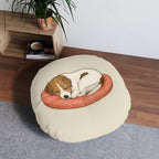 Jack Russell Floor Pillow | Cute JRT Dog Illustration | Jack Rascals