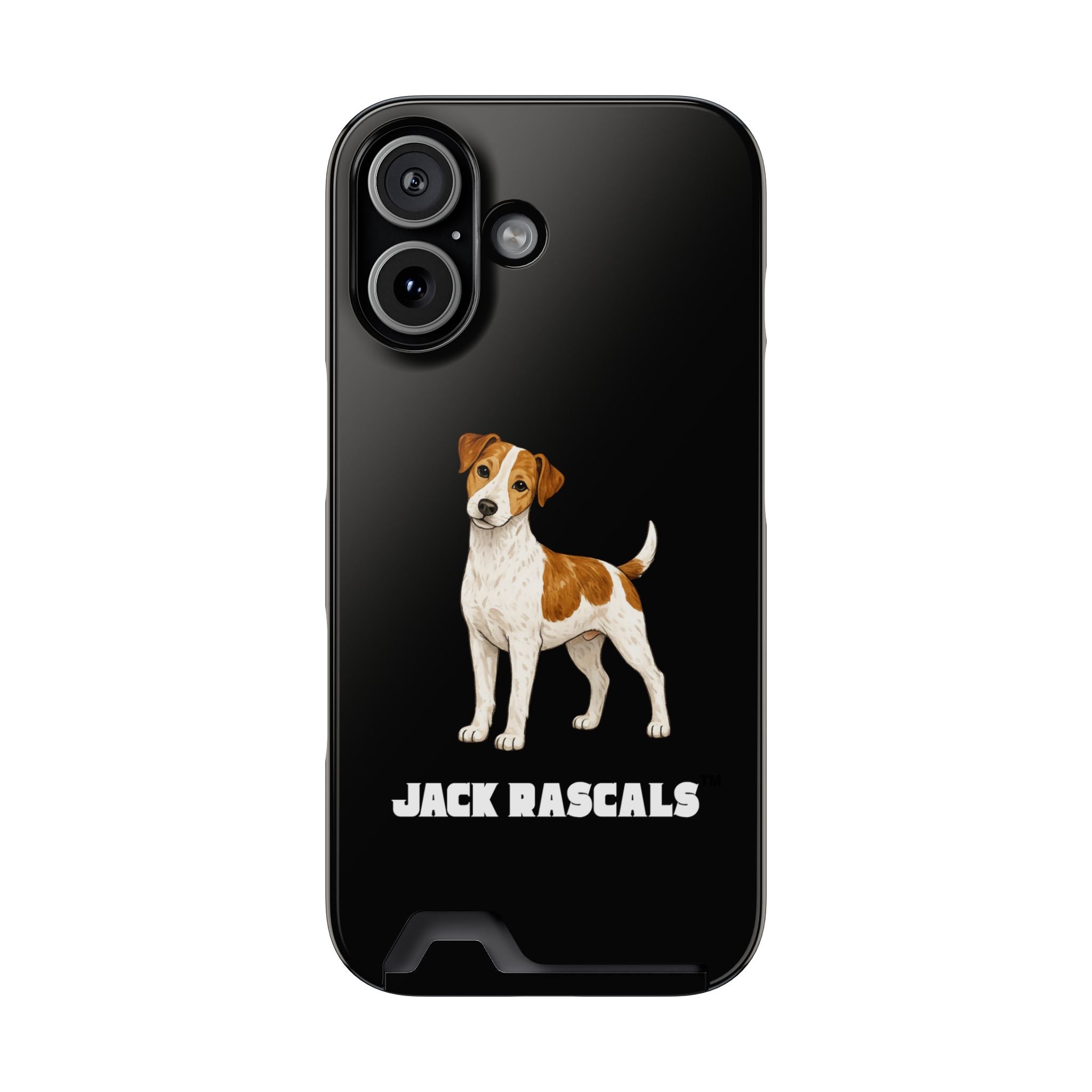 Jack Russell Phone Card Case | JRT Dog Design | Jack Rascals