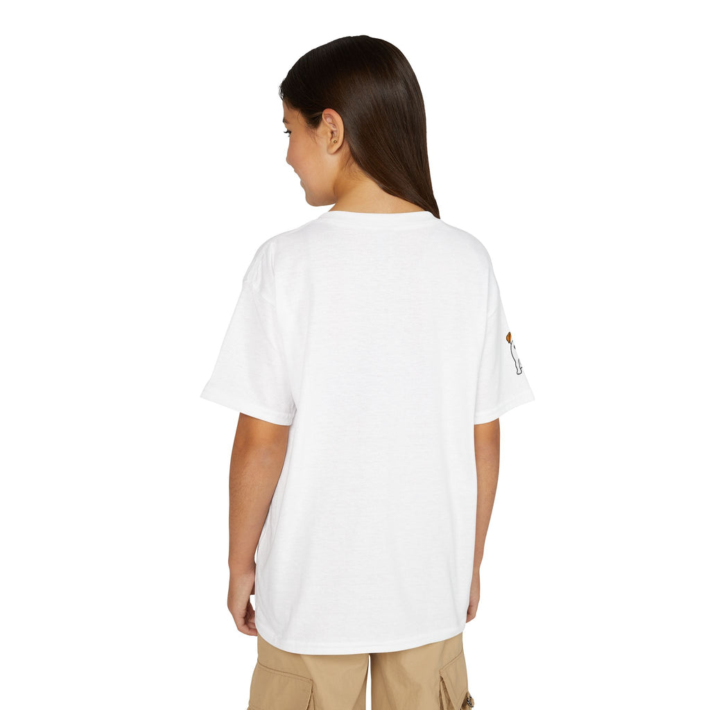 Kids Jack Russell T-Shirt | Peeking JRT Dog Tee | Jack Rascals