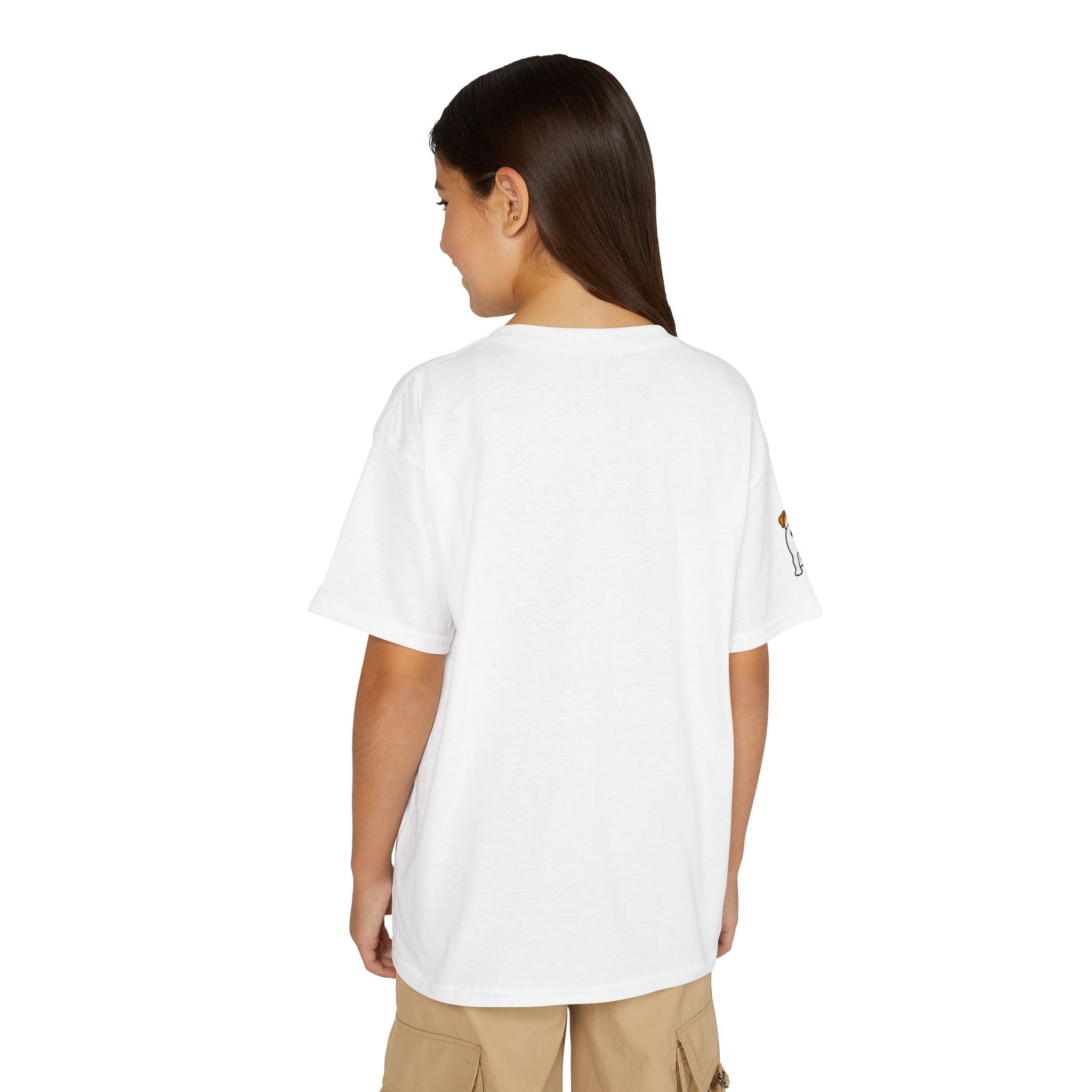 Kids Jack Russell T-Shirt | Peeking JRT Dog Tee | Jack Rascals
