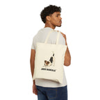 Jack Russell Canvas Tote | Cute JRT Puppy Bag | Jack Rascals