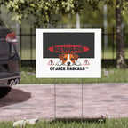 Beware of Jack Russell Yard Sign | Funny JRT Warning Sign | Jack Rascals
