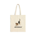 Jack Russell Canvas Tote | Cute JRT Puppy Bag | Jack Rascals