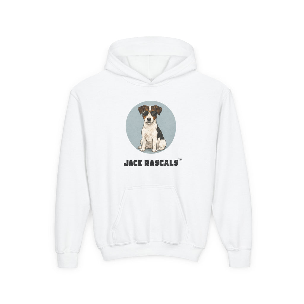 Kids Jack Russell Hoodie | Cute JRT Puppy Graphic | Jack Rascals
