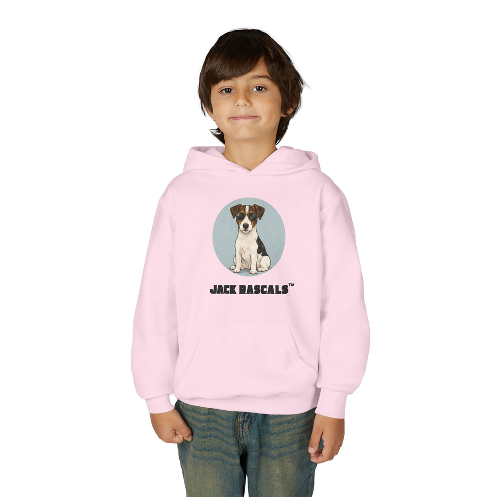 Kids Jack Russell Hoodie | Cute JRT Puppy Graphic | Jack Rascals