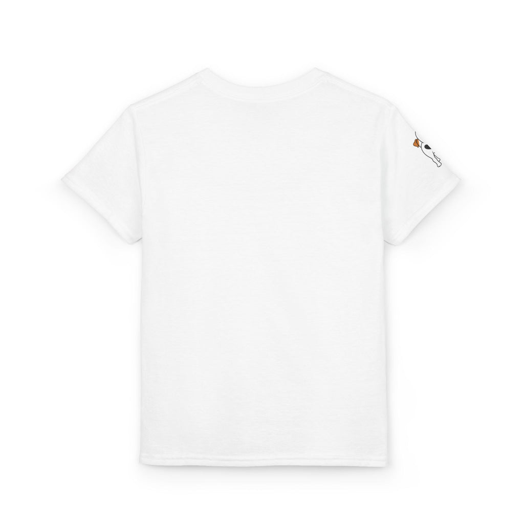 Kids Jack Russell T-Shirt | Peeking JRT Dog Tee | Jack Rascals