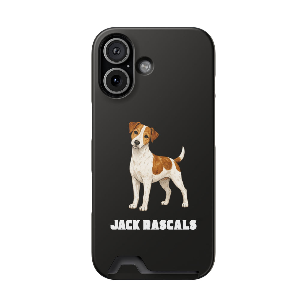 Jack Russell Phone Card Case | JRT Dog Design | Jack Rascals