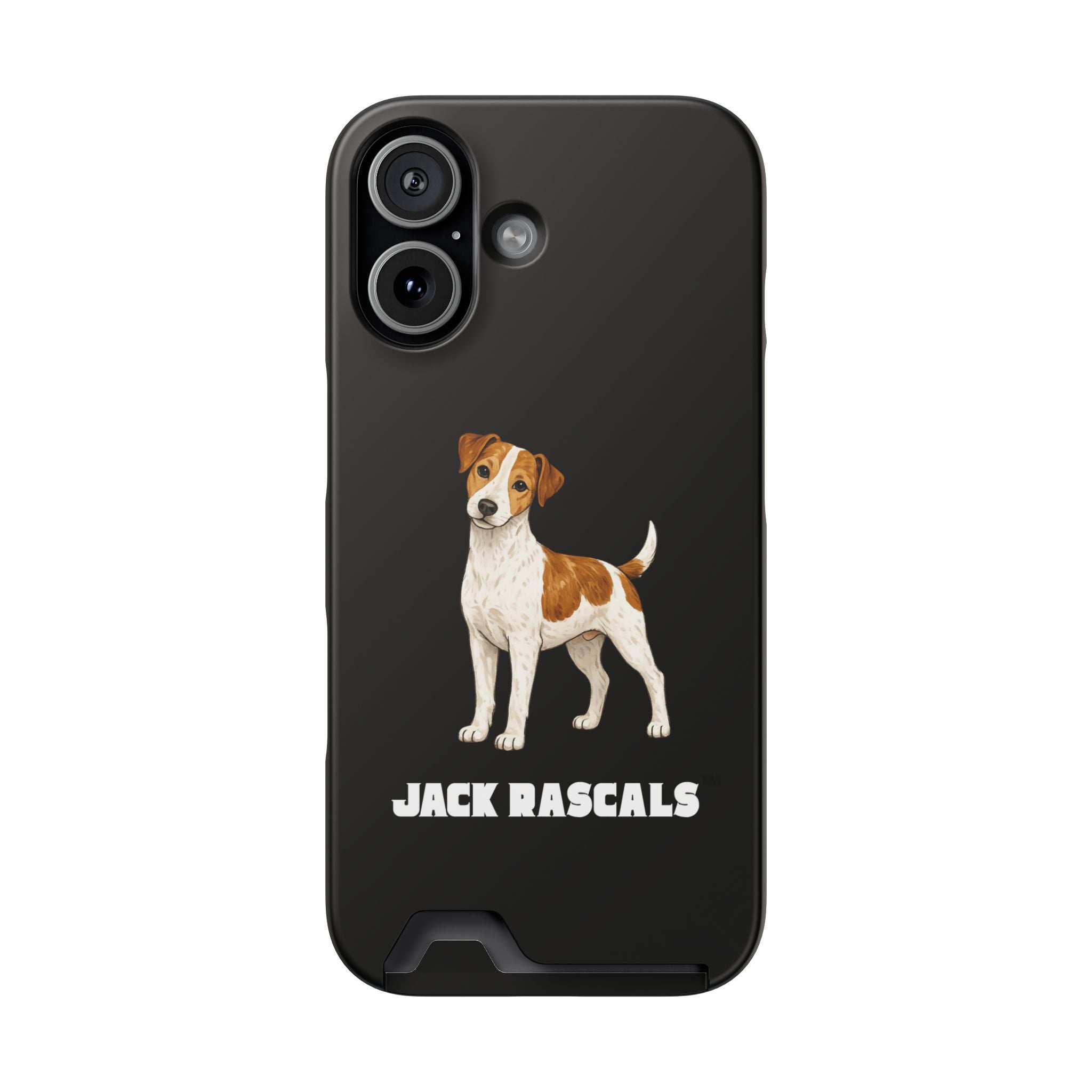 Jack Russell Phone Card Case | JRT Dog Design | Jack Rascals