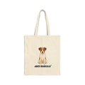 Jack Russell Tote Bag | Cotton Canvas JRT Shopper | Jack Rascals